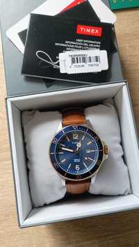 NOWY zegarek Timex TW2R64500AJ Indiglo na brązowym pasku