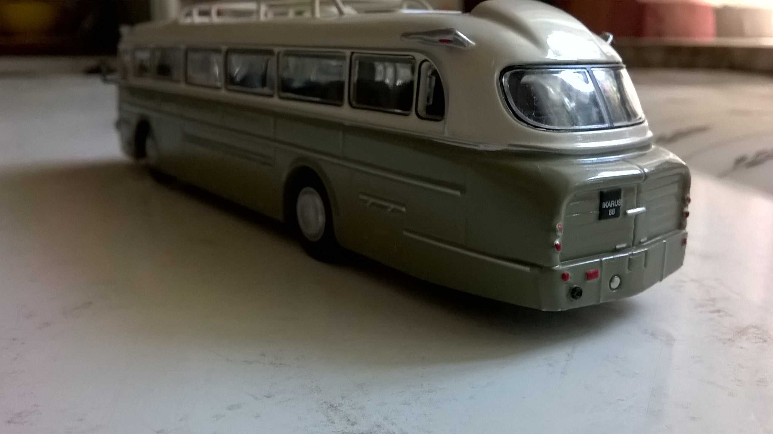 IKARUS 66; skala 1:72; DeAgostini; model autobusu metalowo-plastikowy