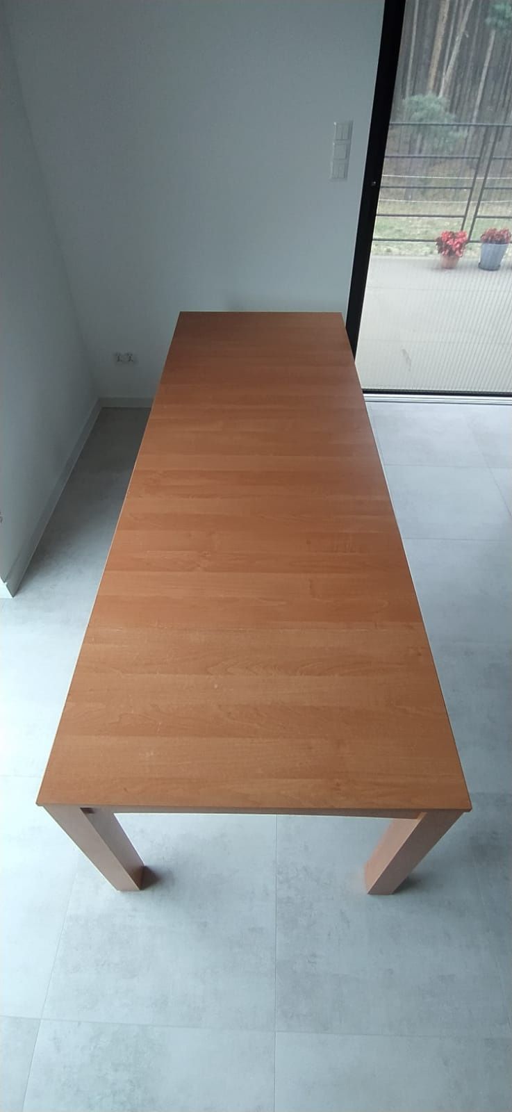 Stół rozkładany 80x80 do 230 cm (3 x wkładka 50 cm)