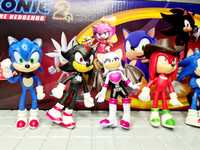 Nowy duży zestaw figurek figurki Sonic 8 szt - zabawki