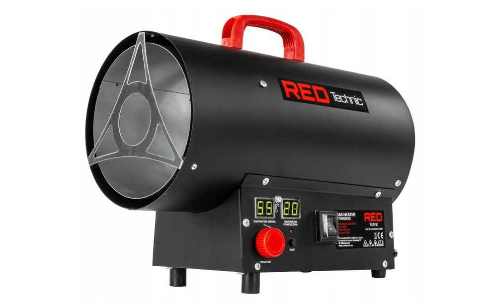 Теплова гармата газова обігрівач промисловий 30кВт Red пушка газовая