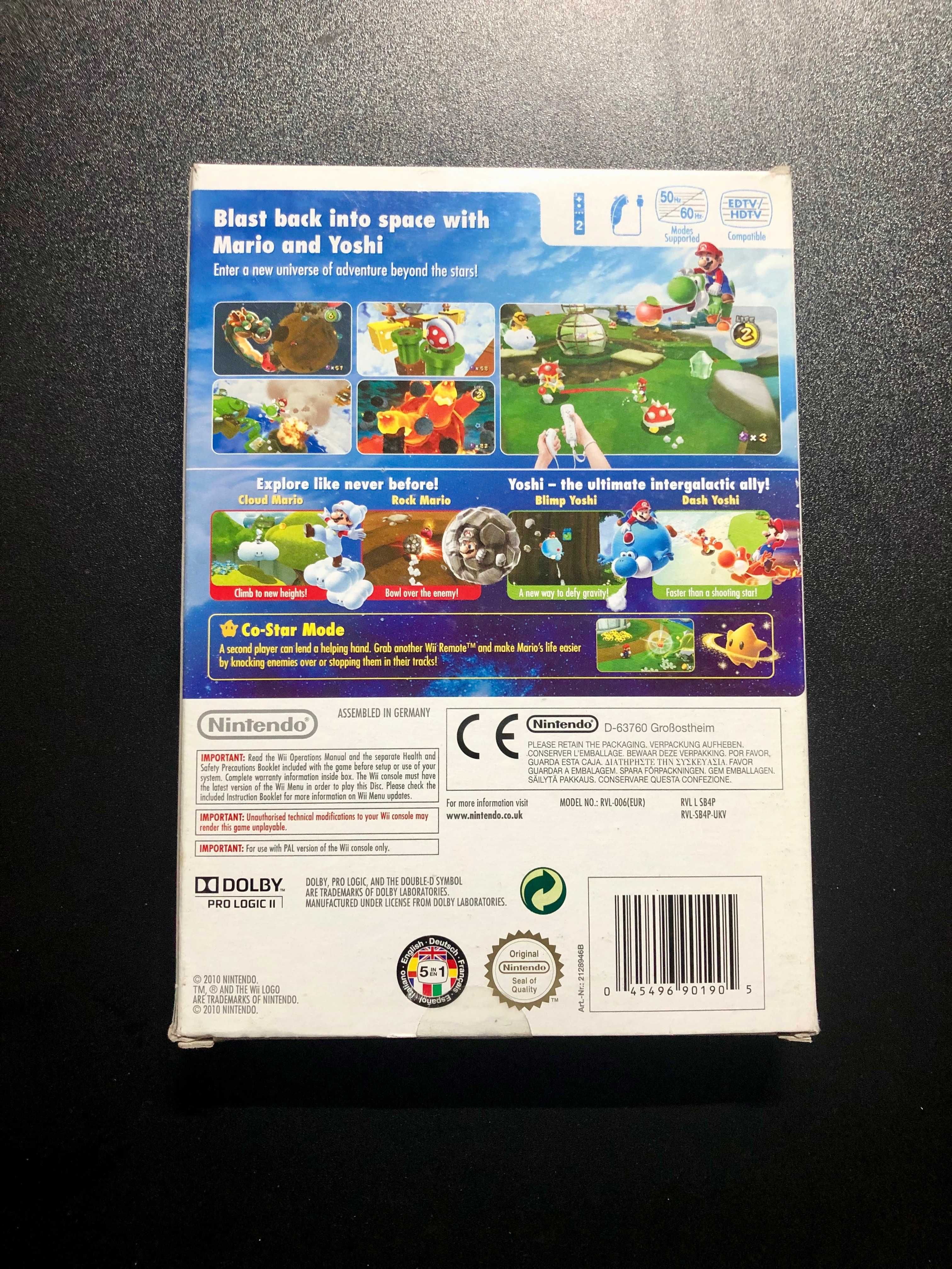Super Mario Galaxy 2 Wii (Caixa Cartão+DVD) (Completo) | Portes GRÁTIS