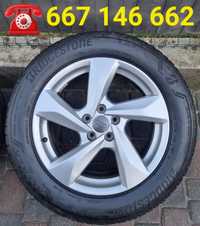 18 cali felgi koła Audi Q3 oryginalne 5x112 ET43 7J opony 6-7mm LETNIE