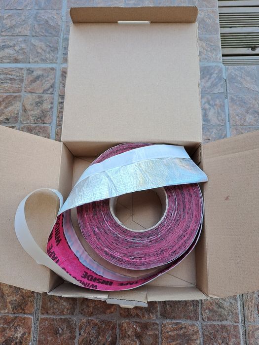 Taśma aluminiowa do ciepłego montażu okien i drzwi - wewnętrzna