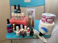 Kit unhas de gel completo