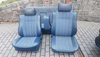 tapicerka mercedes 123 siedzenia w123 mercedes fotel w123 niebieski