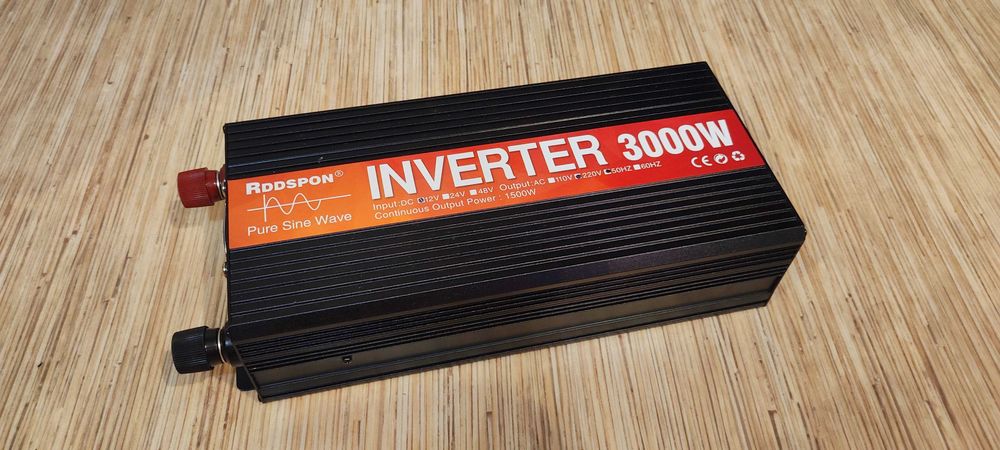 Инвертор напряжения  12-220 чистий синус Rddspon 3000W