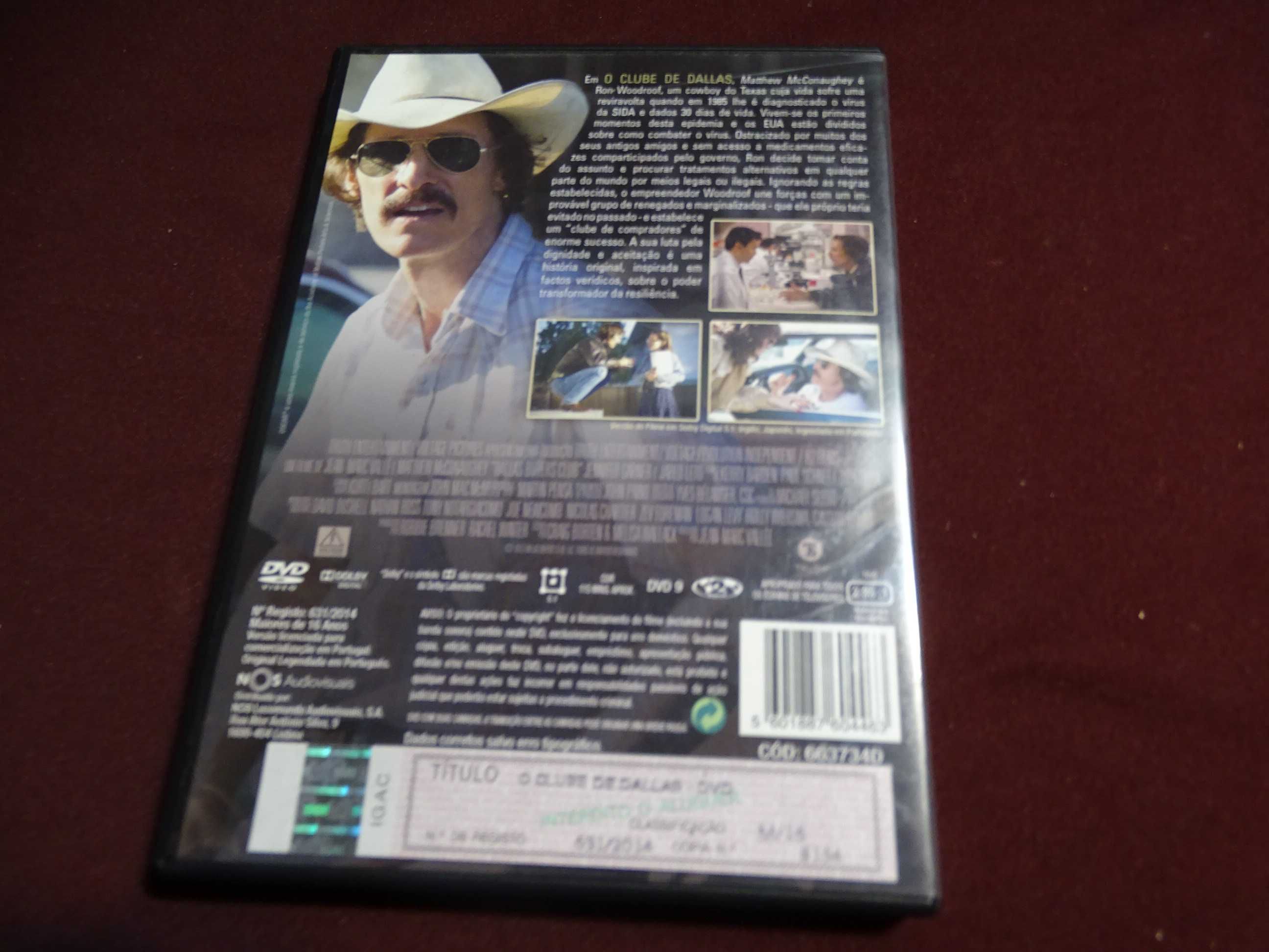 DVD-O Clube de Dallas-Jean marc Vallée