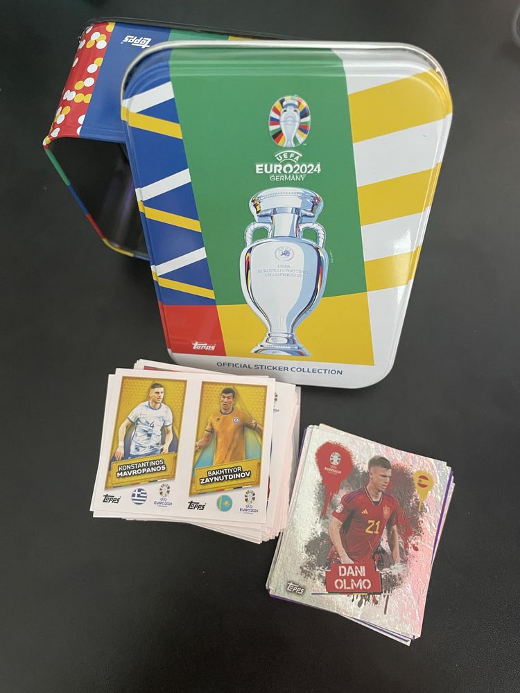 Naklejki UEFA Euro 2024 Topps wymiana/sprzedaż