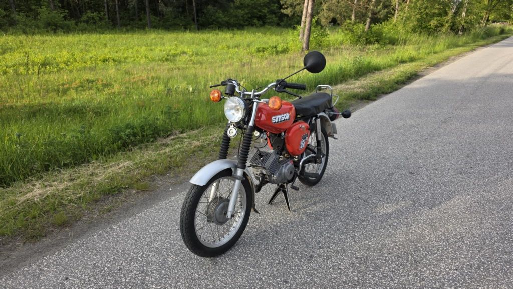 Simson s51 4-biegowy Zarejestrowany Sprawny Krajowy Dostawa ifa s51