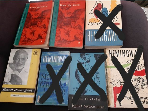 Książki Hemingway