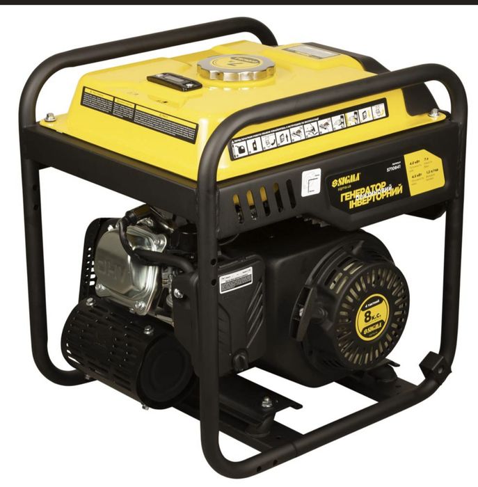 Генератор інверторний бензиновий 4.0/4.5 кВт 7 л SIGMA