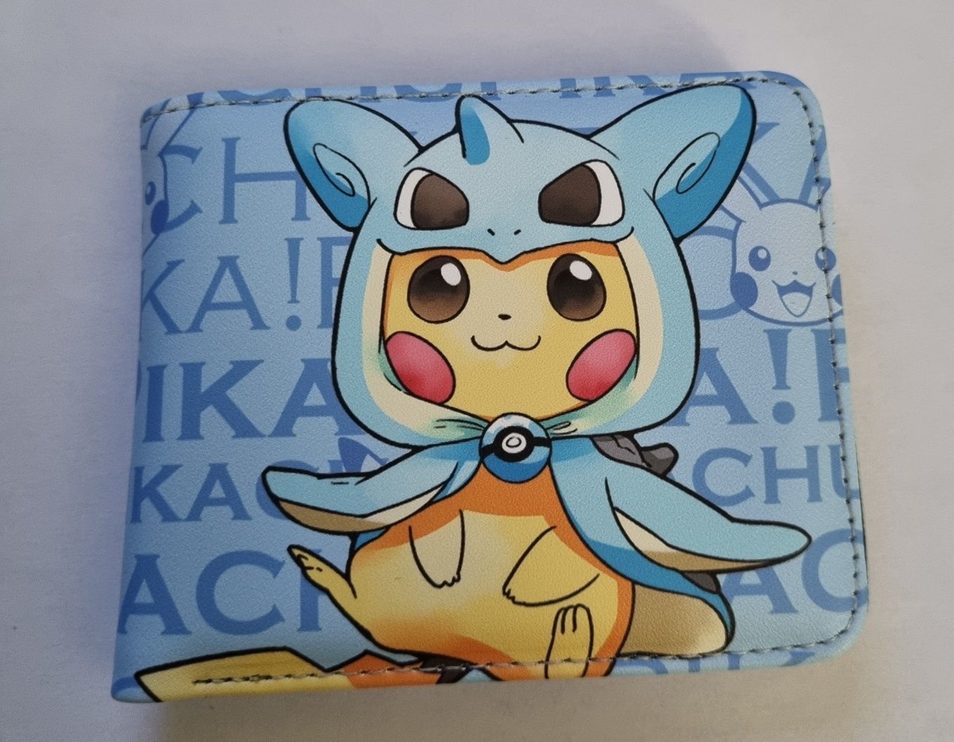 Fajny nowy portfel Pokemon Pikachu. Świetna jakość!