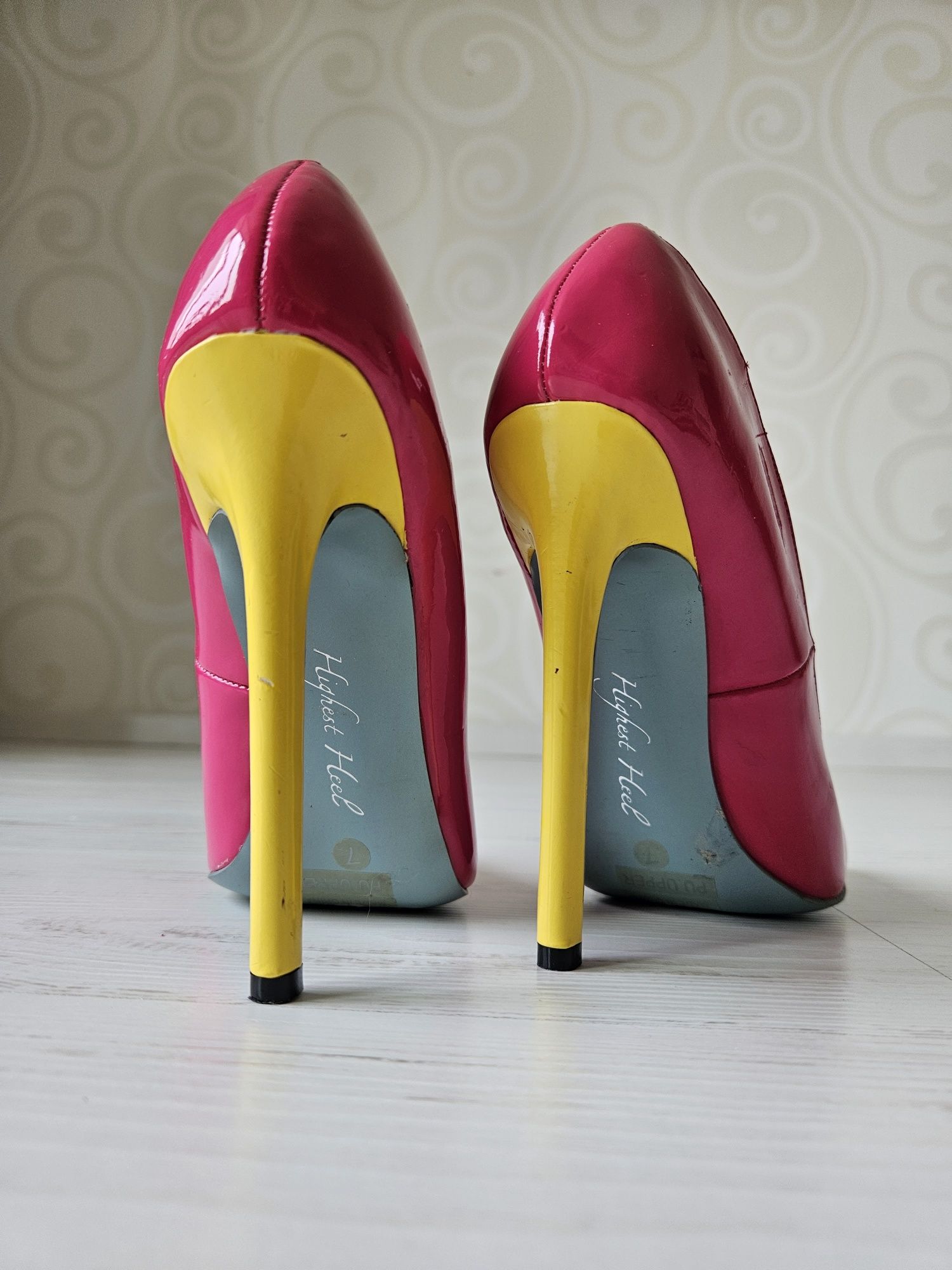 Туфли highest heel collection на очень высоком каблуке. Размер до 37.5