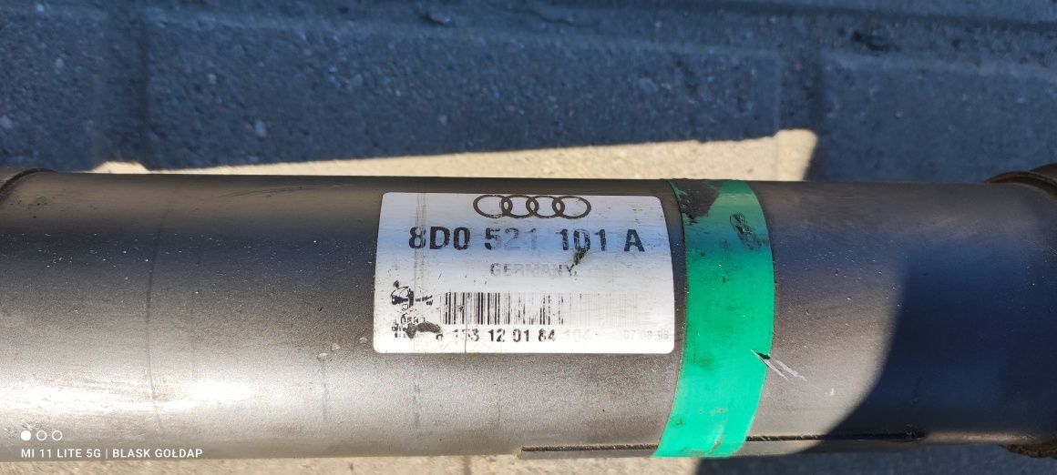 Wał Napędowy 105 cm Audi A4 B5 2.8 Q Automat Sedan 98 Blask Gołdap