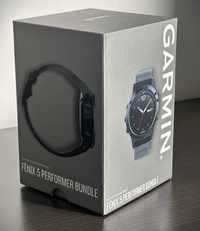 GARMIN fenix 5 (47mm), Black Sapphire Crystal, Stainless Steel