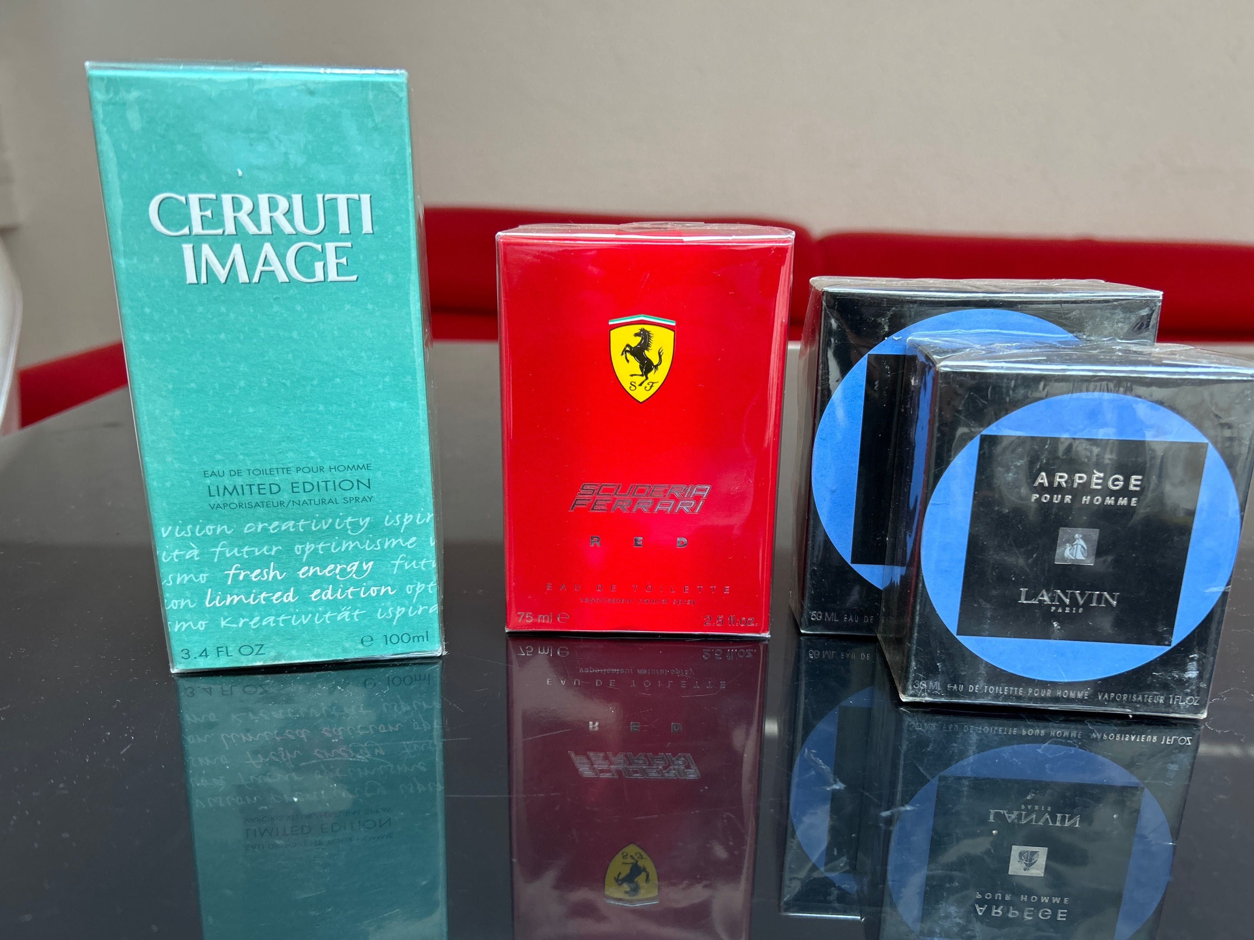 Lanvin Arpege Cerruti Image Limited Edition Ferrari Man In Red