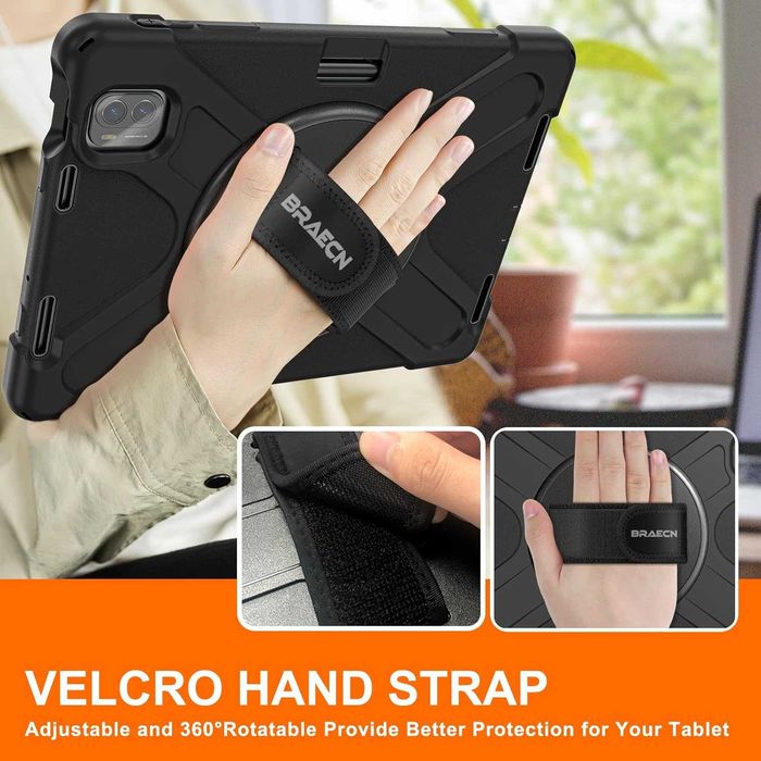 BRAECN pancerne etui 360 do Xiaomi Mi Pad 5 Mi Pad 5 Pro 11" stojak