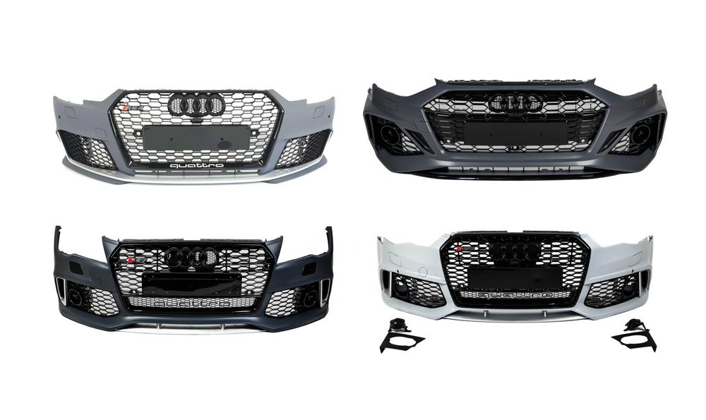 Бампер передній ауді a3 a4 a5 a6 a7 a8 q3 q5 q7 передний бампер ауди