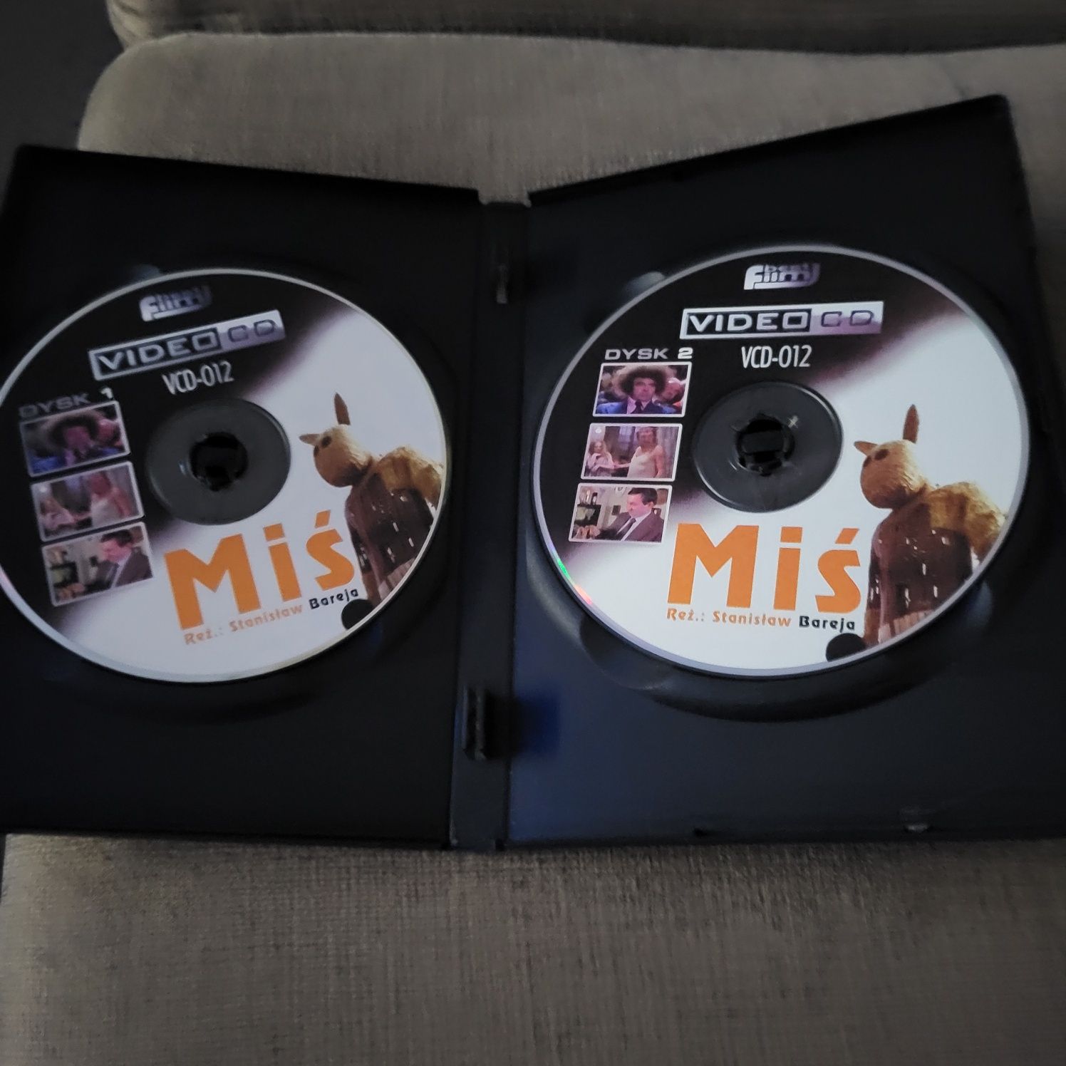 3 polskie filmy DVD na pięciu płytach