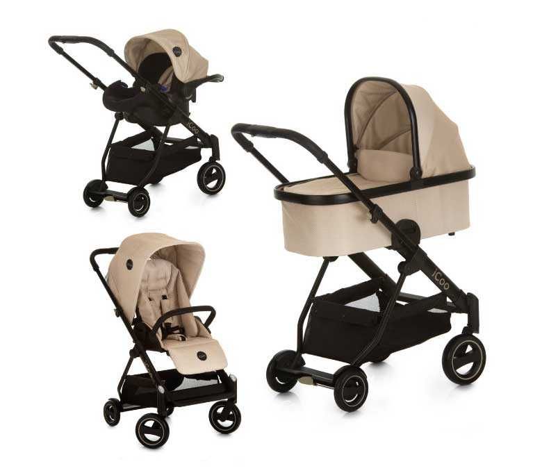 Коляска 3 в 1 I'Coo Acrobat XL Plus Trio Set