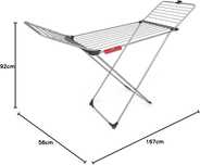 Vileda suszarka na pranie Aluminium 100 in & out wym, 56x167x92cm