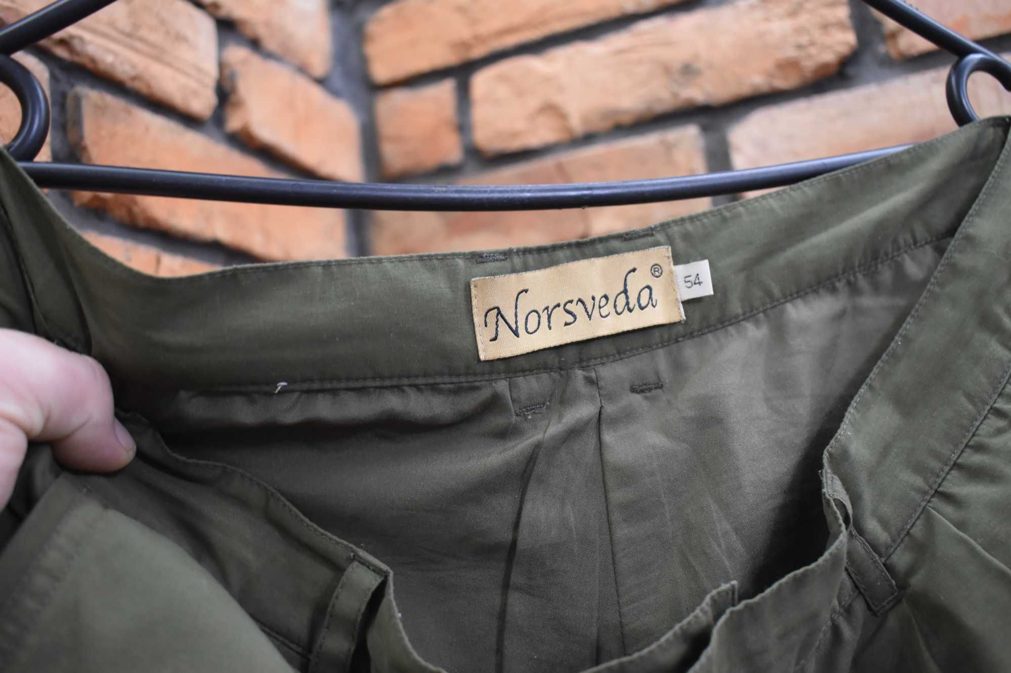 Norsveda spodnie mysliwskie ocieplane idealne do lasu 54 L XL