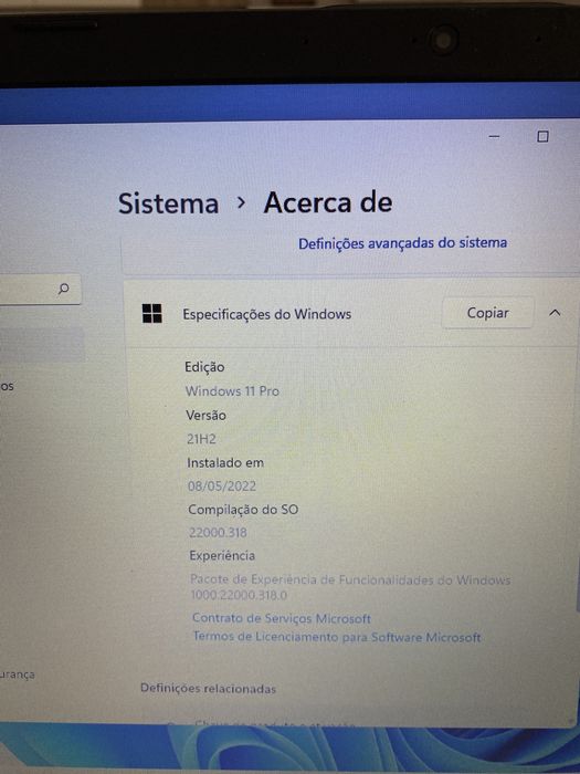 Acer i7 500GB SSD. 8 RAM Nvidia e Intel 620