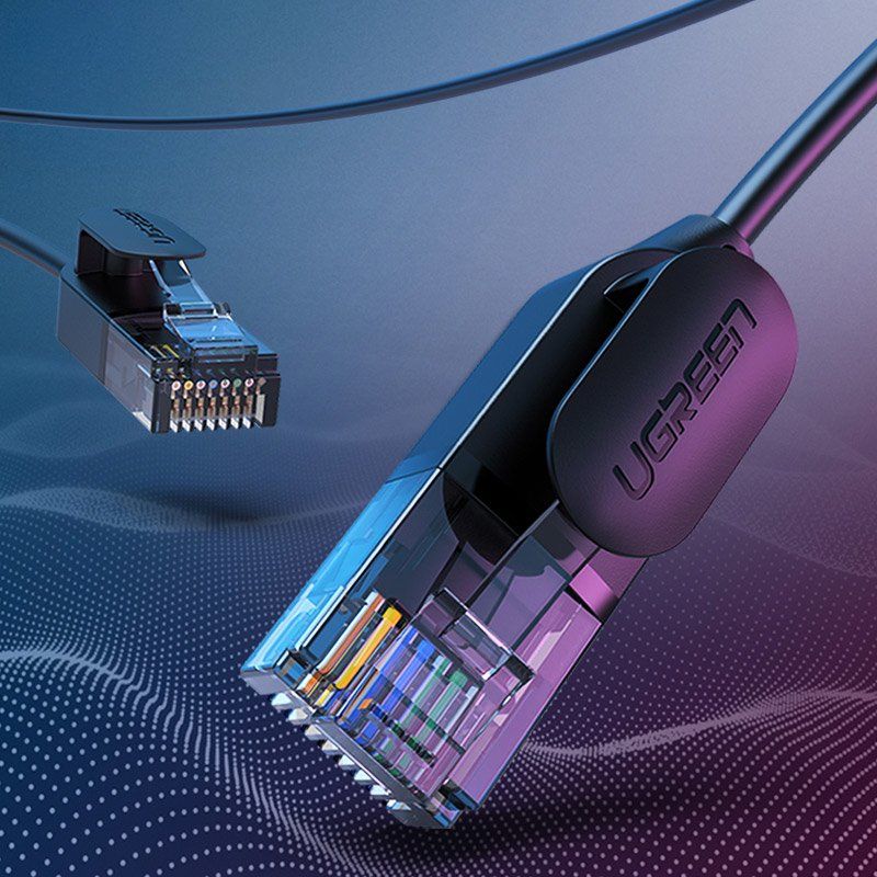 patchcord kabel przewód sieciowy ethernet rj45 cat 6a utp 1000mbps 3m