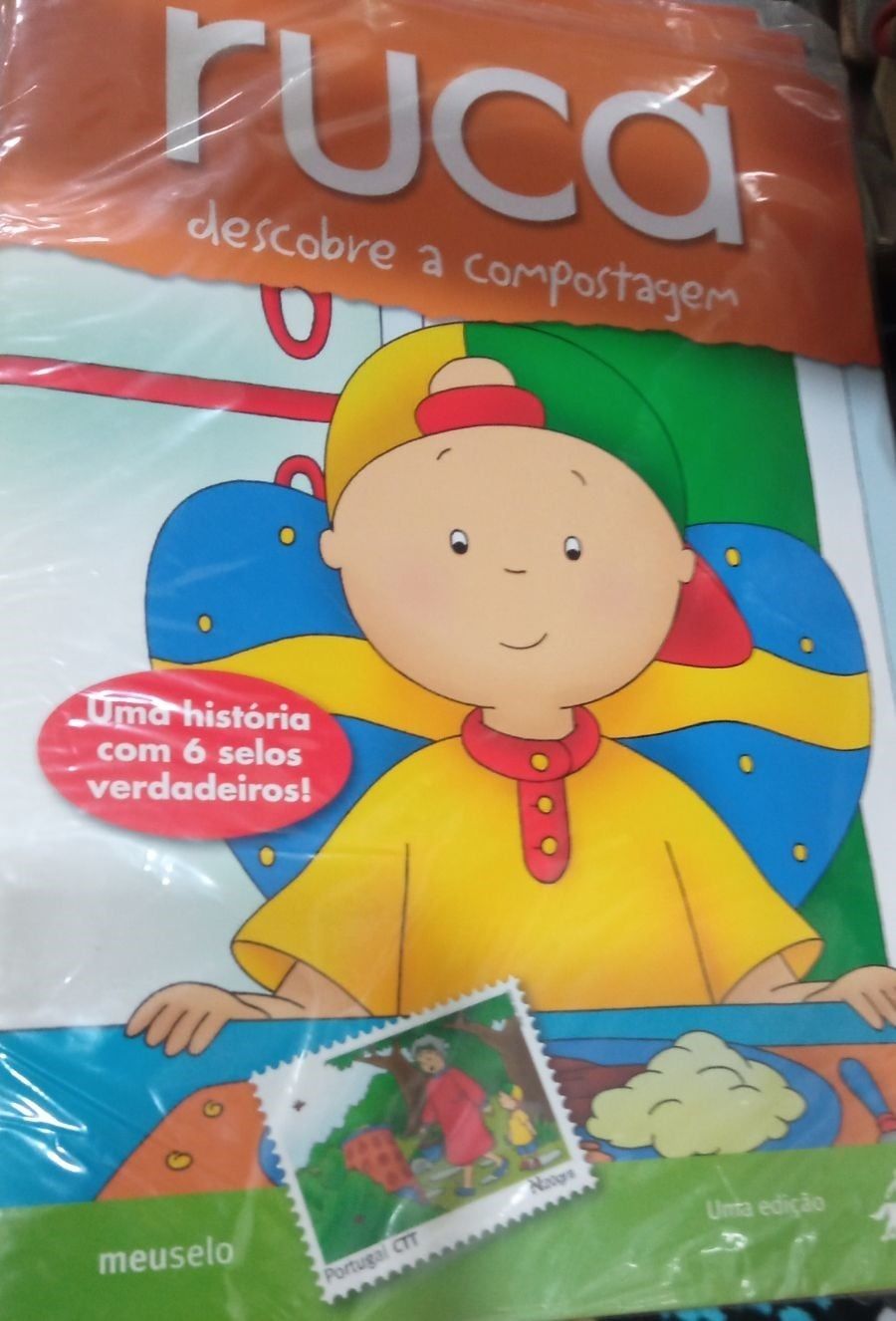 Conjunto de 3 livros Ruca com Selos CTT