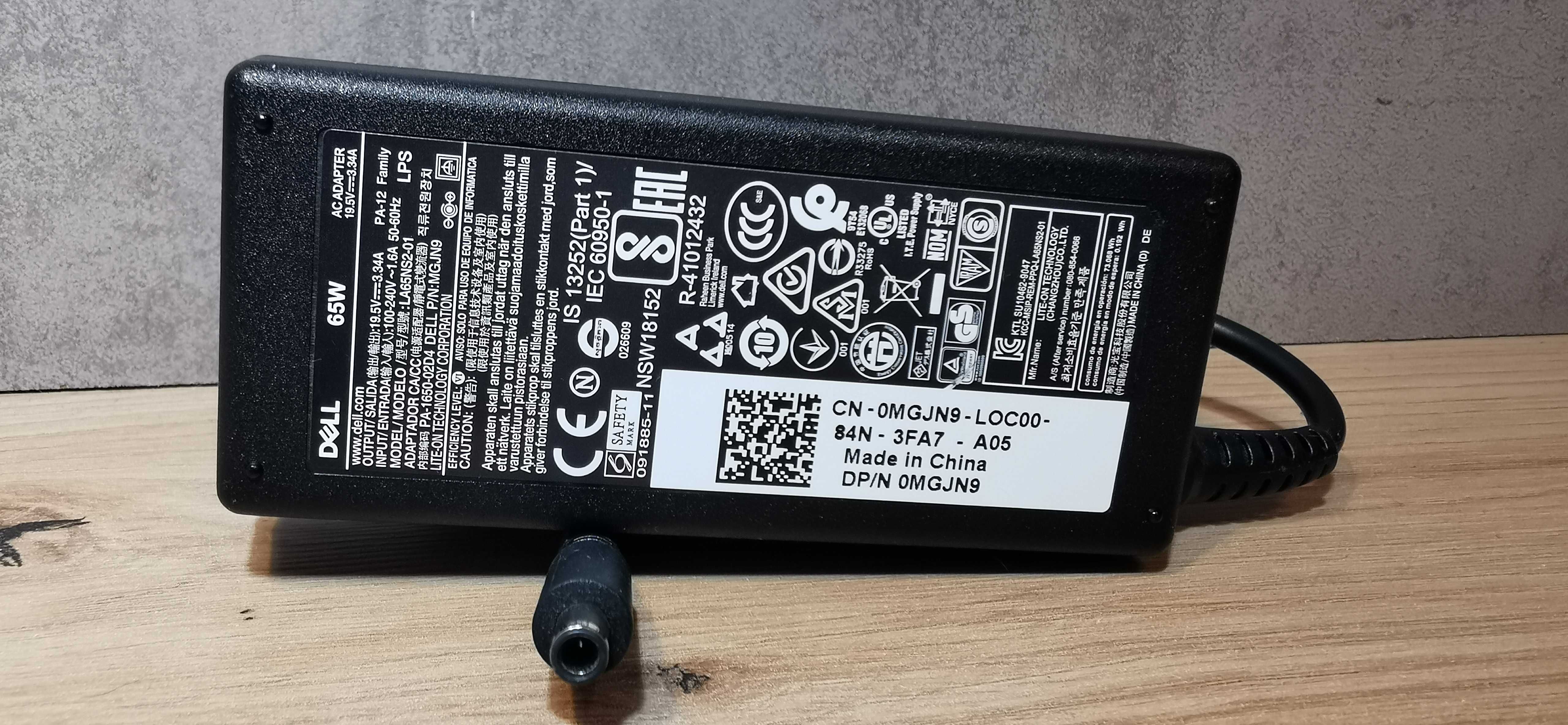 Zasilacz Dell 65W wtyk 4.5mm #00