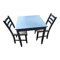 Stół z krzesłami IKEA LERHAMN