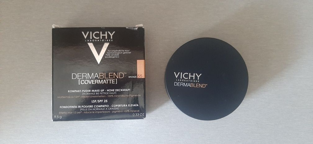 Nowy puder Dermablend Covermatte Vichy nr 55