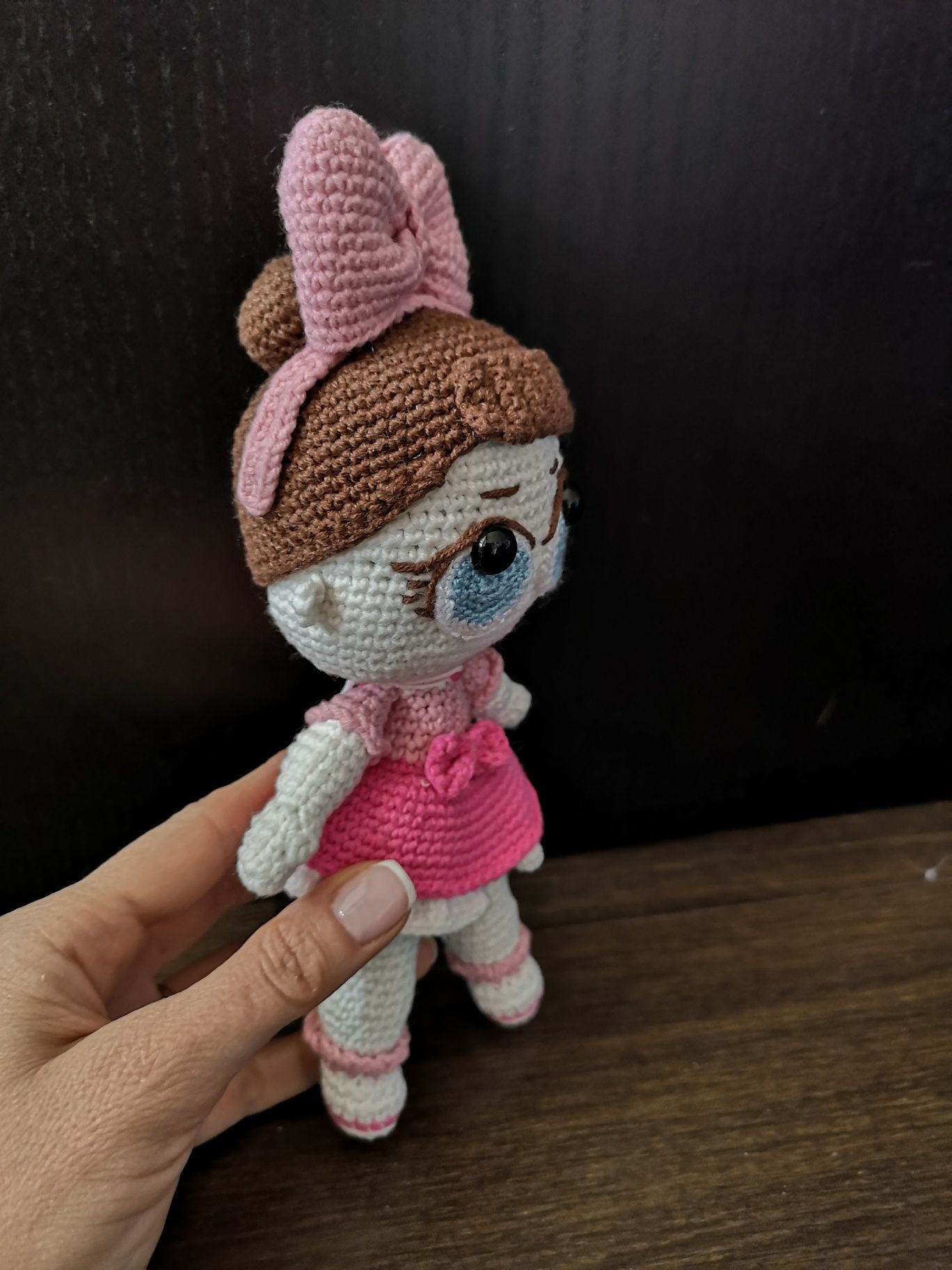 Lalka LOL amigurumi