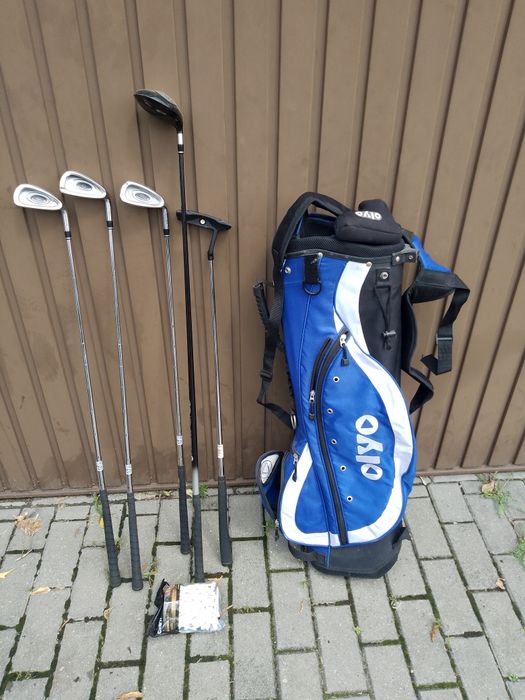 Tanio! Zestaw 5x kij golf Olyo + golfbag
