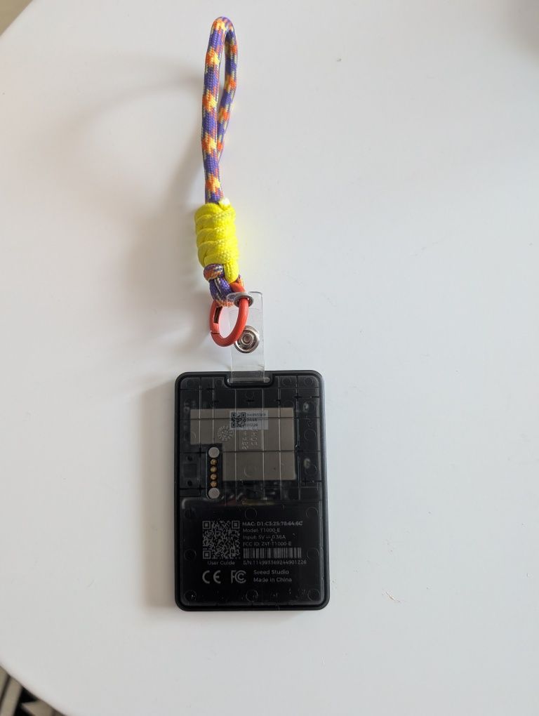 SenseCAP Card Tracker T1000-E do Meshtastic