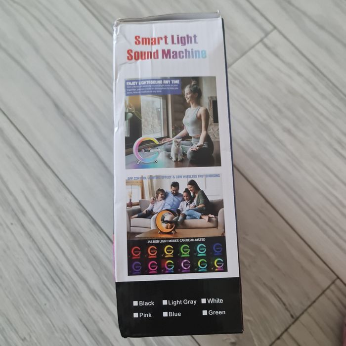 Lampa led wielofunkcyjna duża inteligentna bezprzewodowa ładowarka