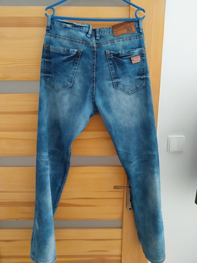 Spodnie jeansowe w stylu Vintage