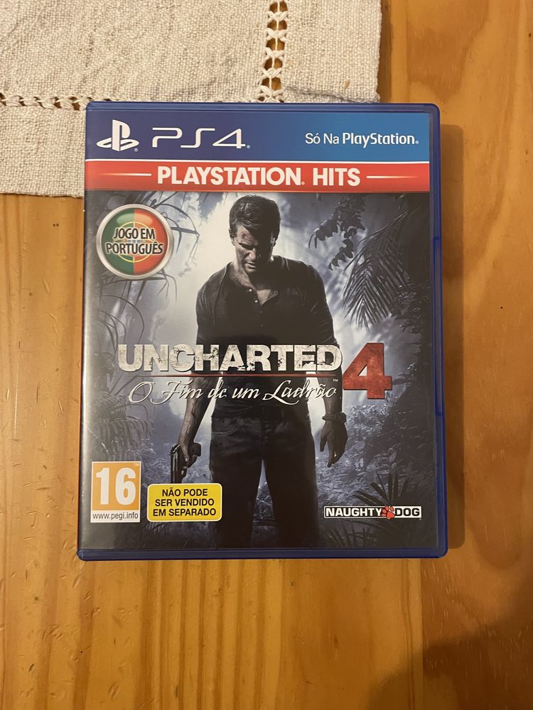 Jogos PS4 - UNCHARTED 4 ; The Lart Of Us ; RATCHET CLANK