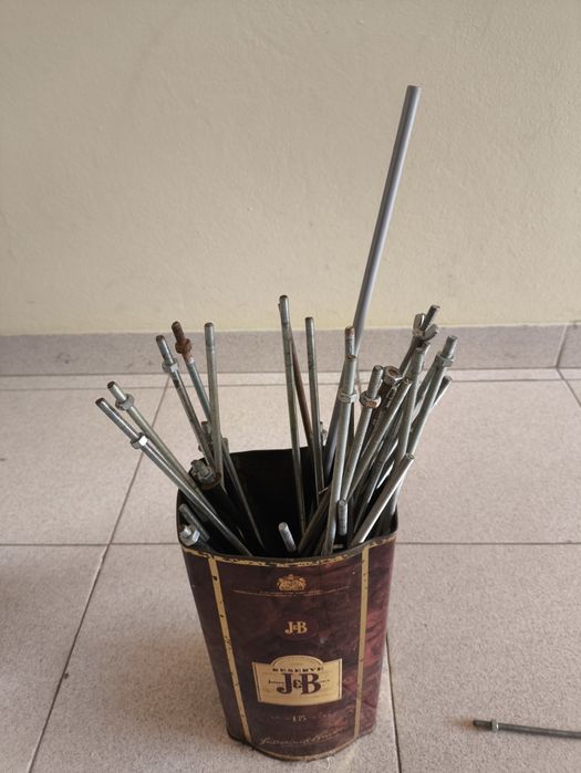 Ferros de vários tamanhos