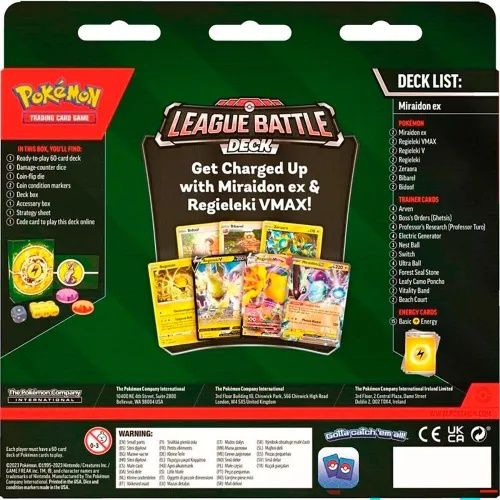 Pokemon TCG - League battle deck : Miraidon EX