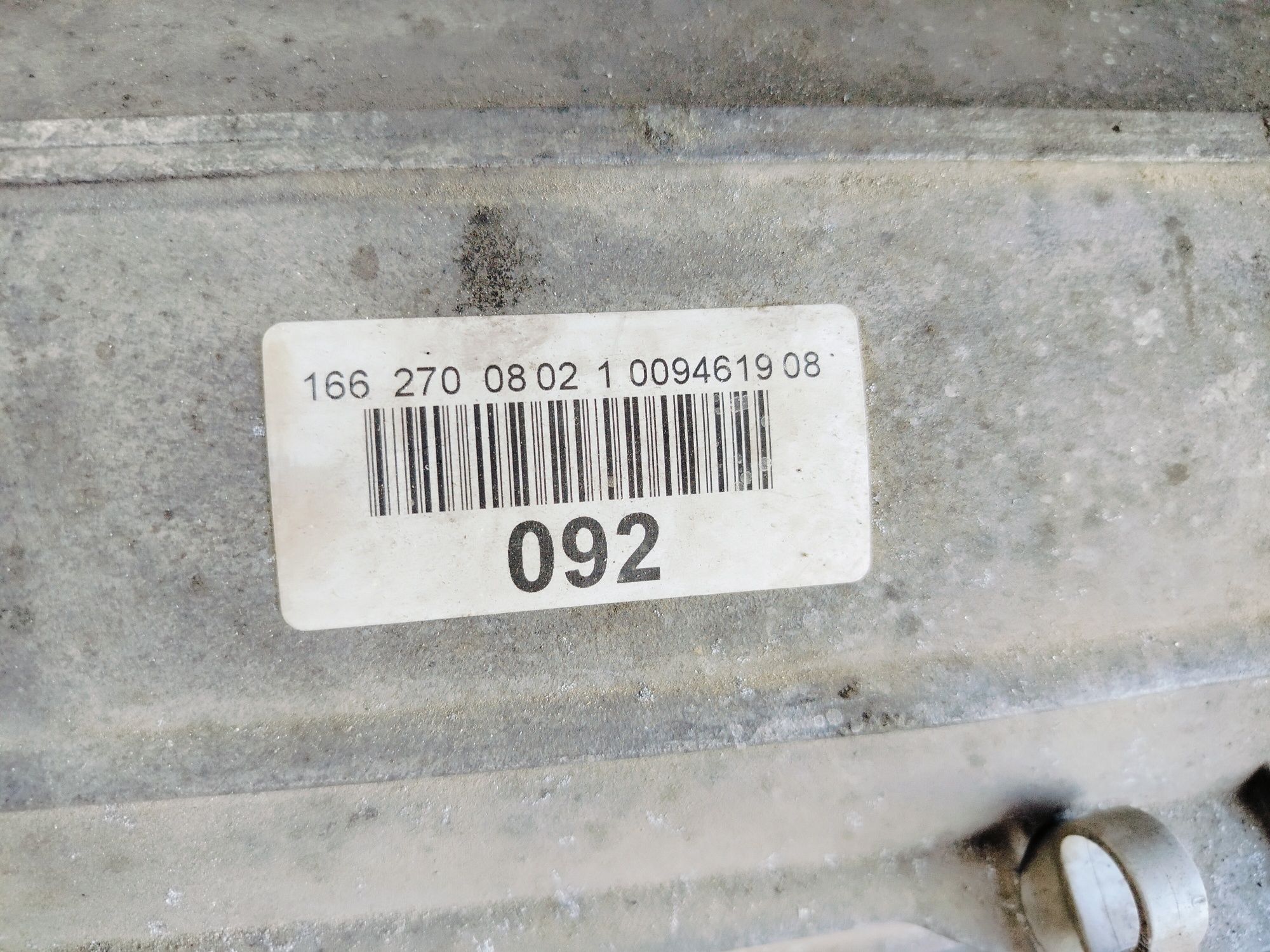 Skrzynia biegów Mercedes ml w166 dyfer most reduktor