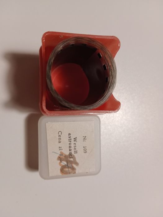 Weseli astronauci klisza do projektora bajka na rzutnik