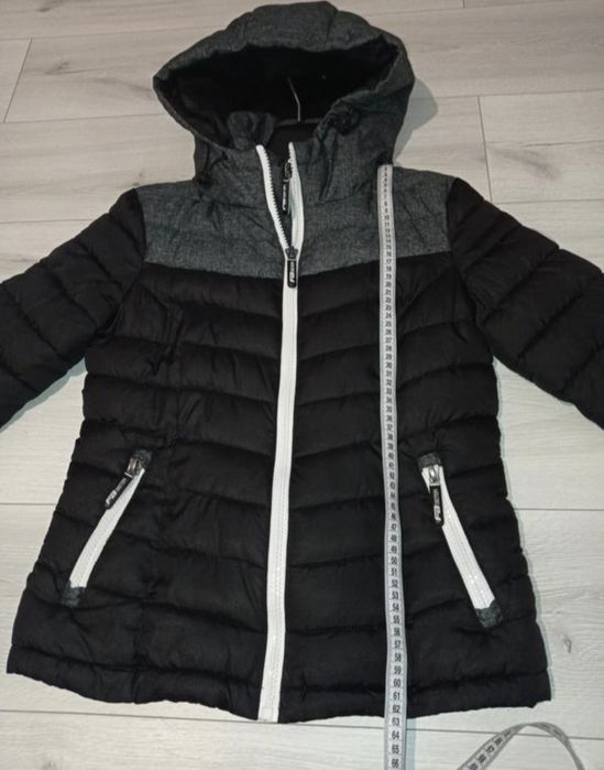 Куртка тепла жіноча, демісезонна, з двома змійками