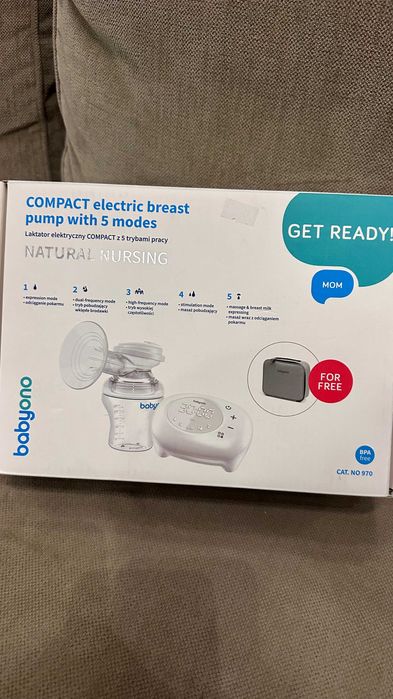 Nowy laktator elektryczny BabyOno Compact
