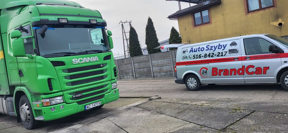 Mobilna wymiana szyb samochodowych i maszyn. Konkurencyjne ceny.