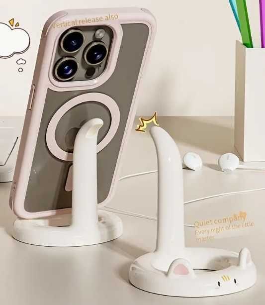 Leniwy Kot Stojak na  telefon / tablet