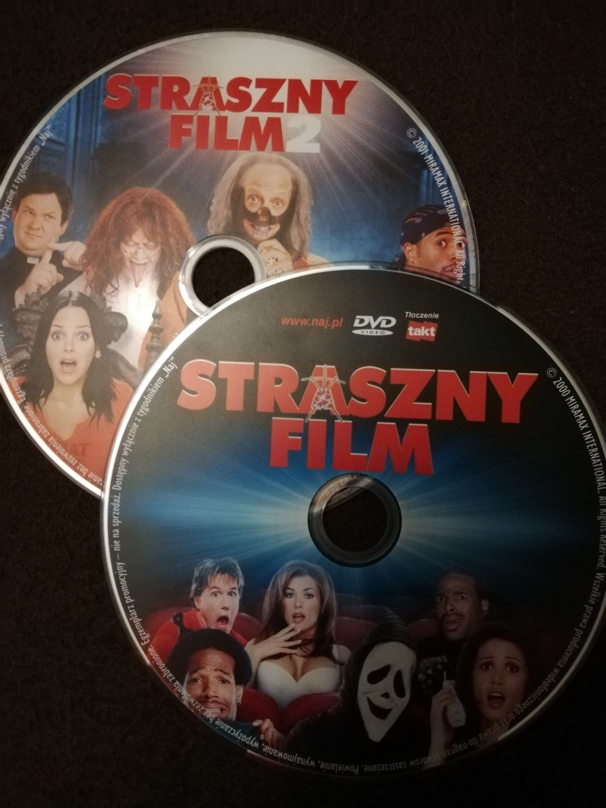 Film "Straszny film" na DVD część 1 i 2