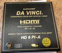 ALPHARD DaVinci Kabel Euro-3RCA Component HF-8SK-CR 1,6m.