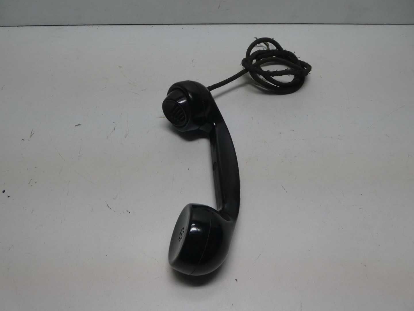 Słuchawka do telefonu stacjonarnego retro czarna RWT